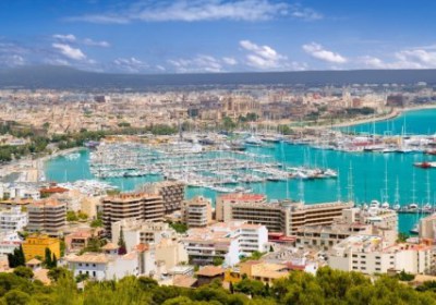 Palm de Mallorca, Ibiza, and pirate island Es Pujols
