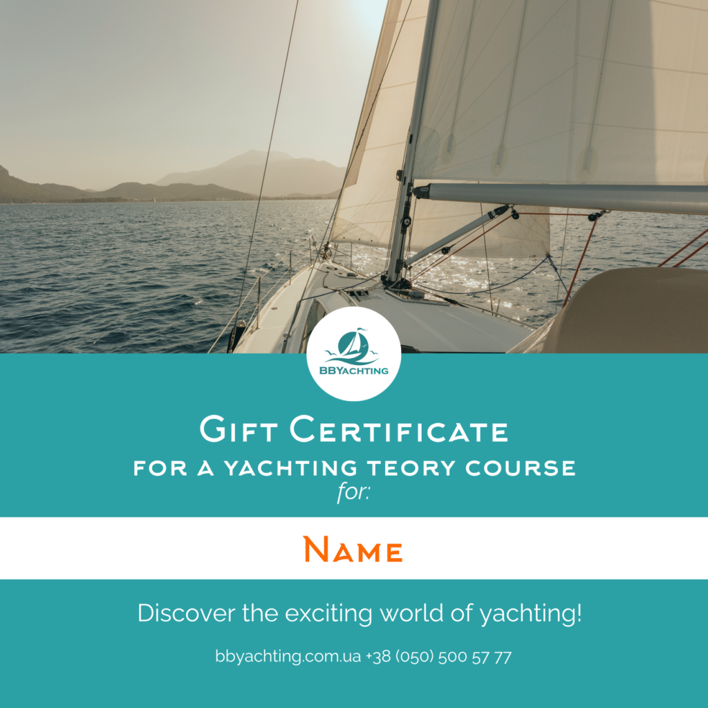 Theoretical yachting course