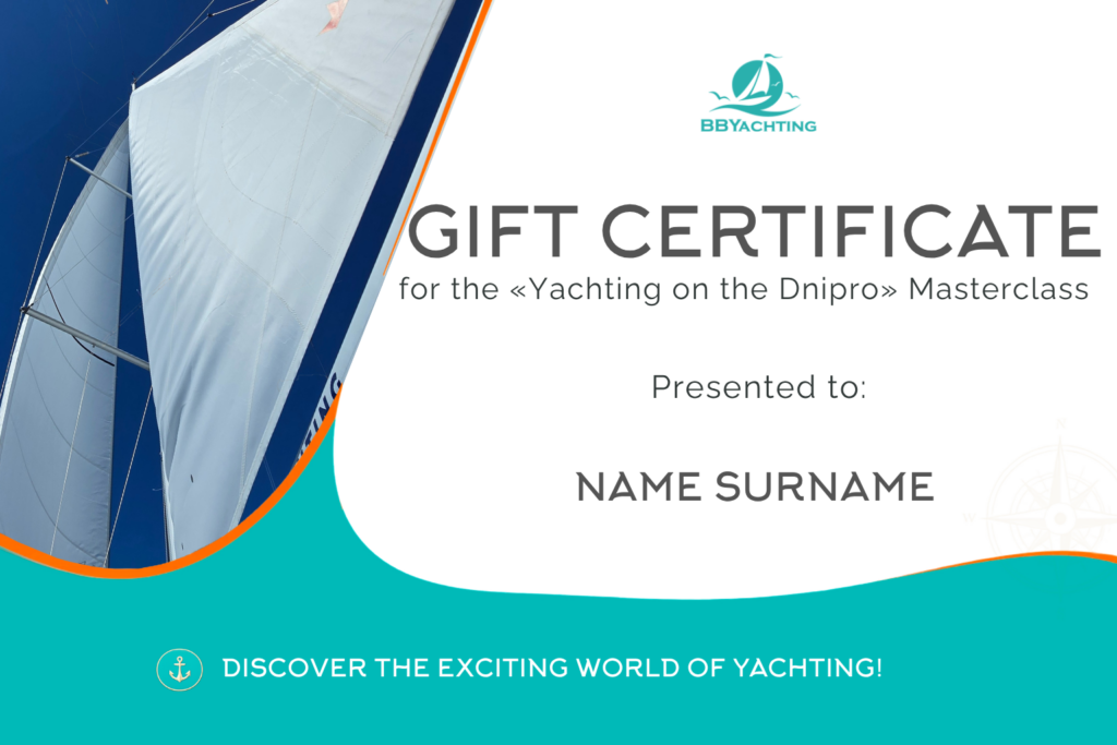 Masterclass: Yachting on the Dnipro