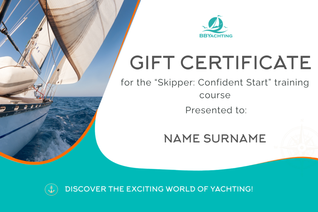 Theoretical yachting course: "Skipper: Confident Start"
